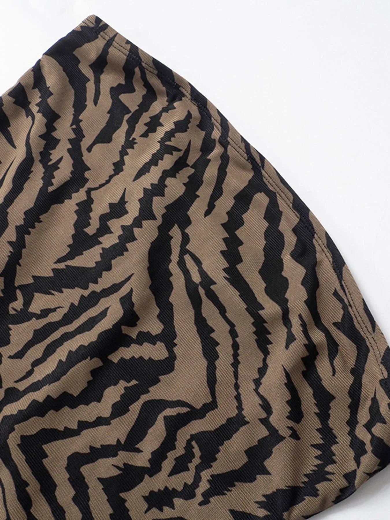 Umgee Zip Front Drawstring Waist Sleeveless Dress - Pocketed & Lined.