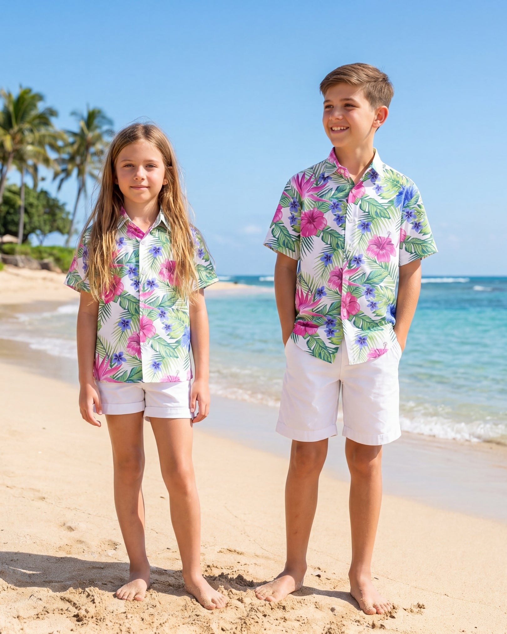 Youth Hawaiian Shirt - Costa Playa