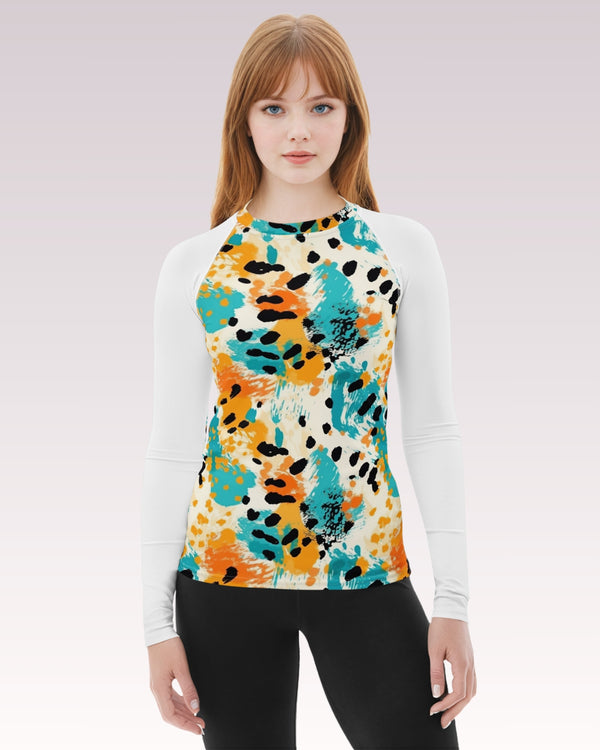 Barbara II Long Sleeve Rash Guard Top