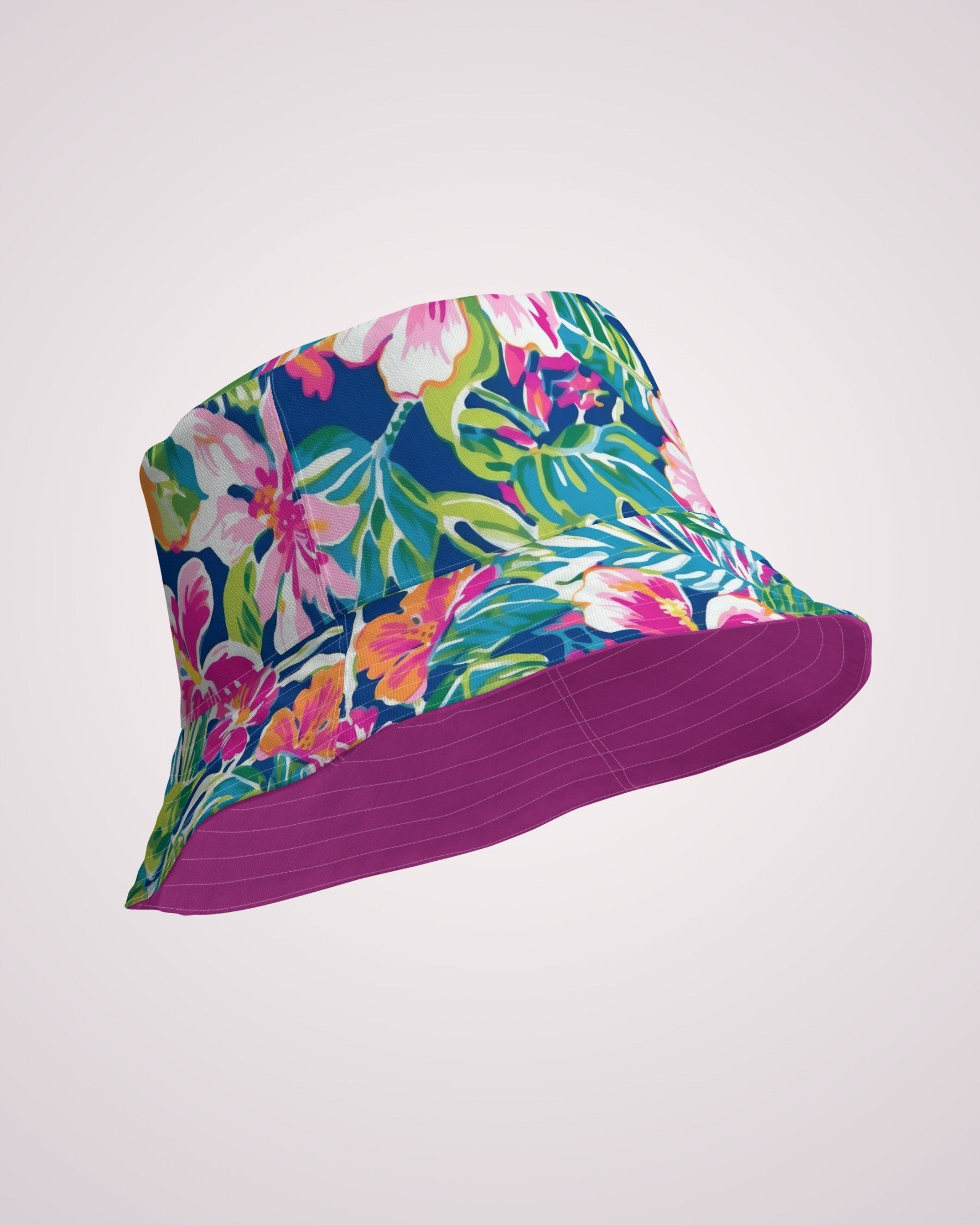 Reversible Bucket Hat - Tropical XIX