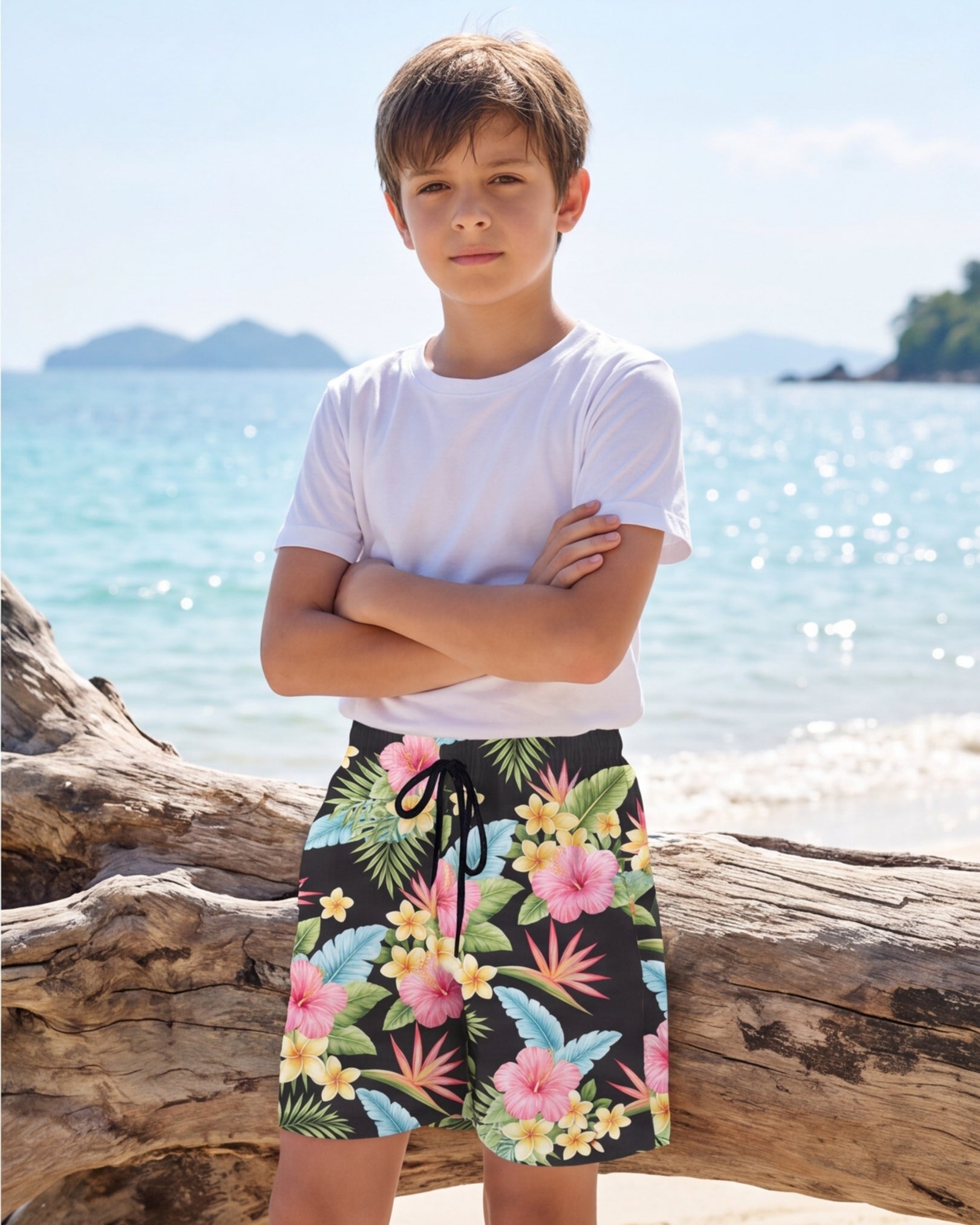 Youth Beach Shorts - Lost in Paradise