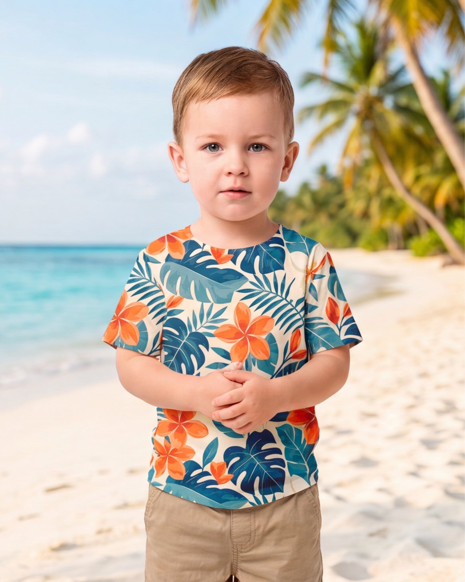 Childs Hawaiian Tee - Botanical Cove