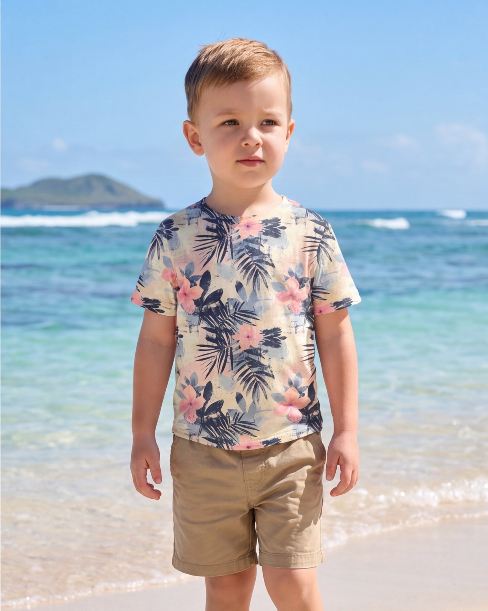 Childs Hawaiian Tee - Coastal Dreams