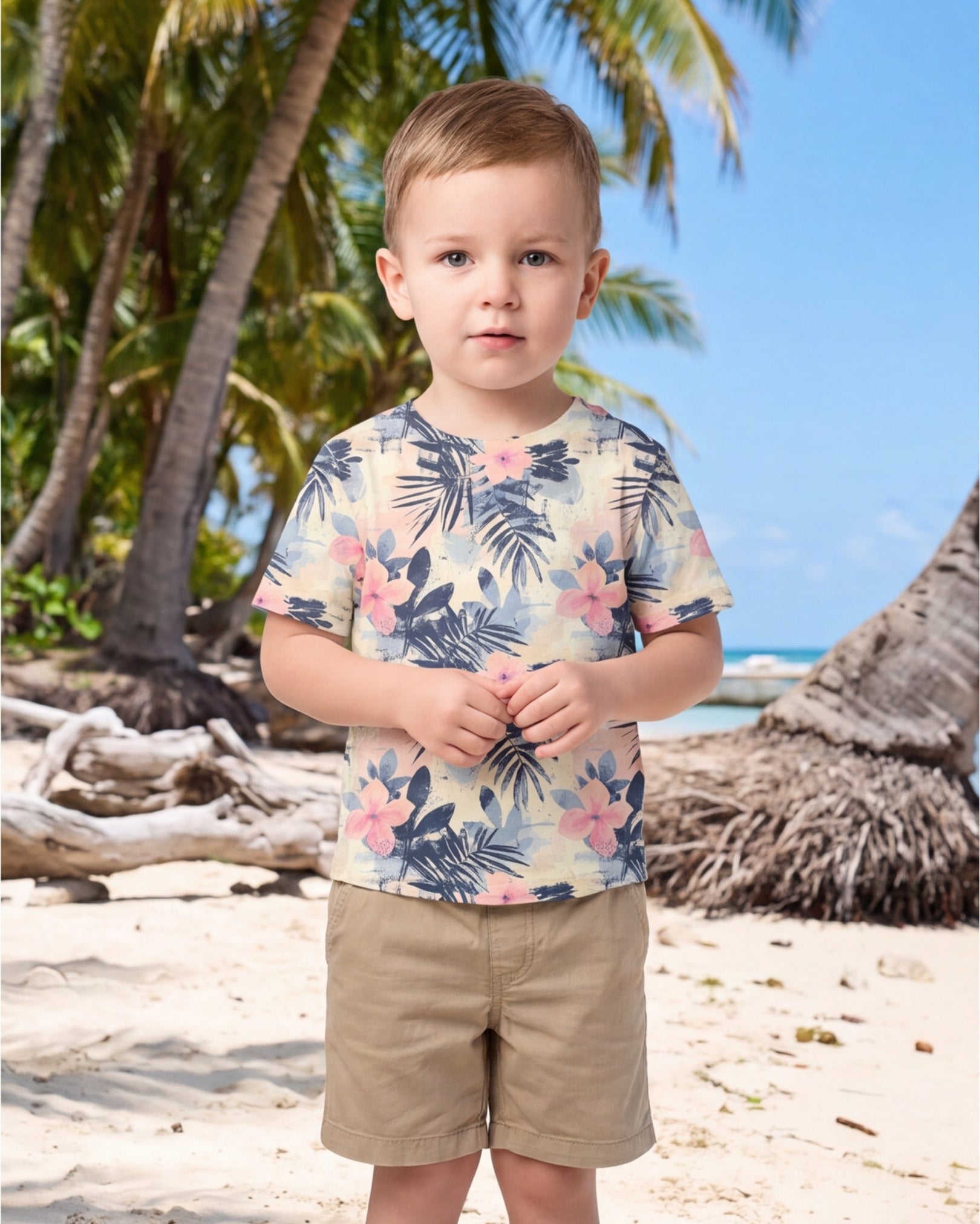 Childs Hawaiian Tee - Coastal Dreams