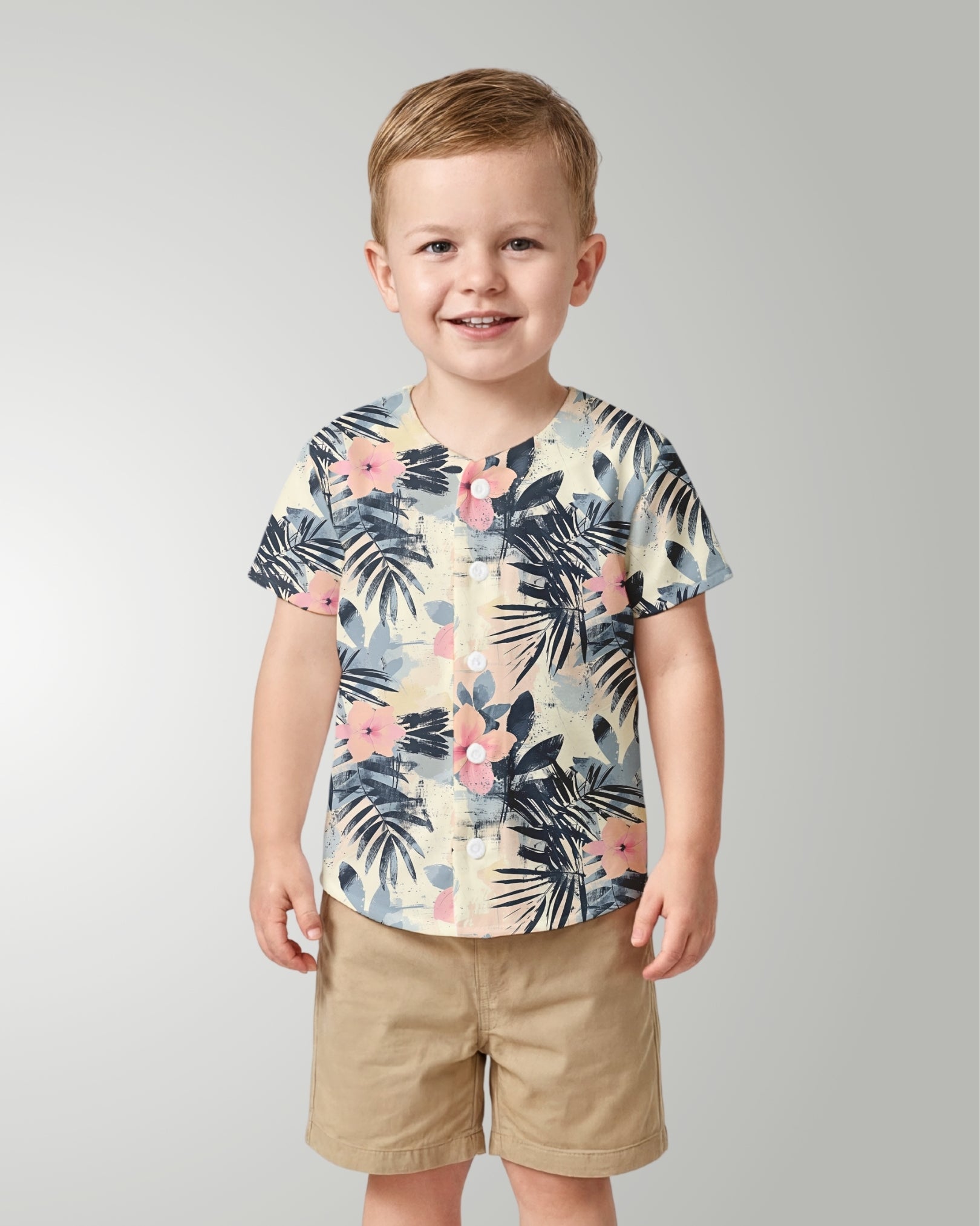 Childs Button Jersey - Coastal Dreams