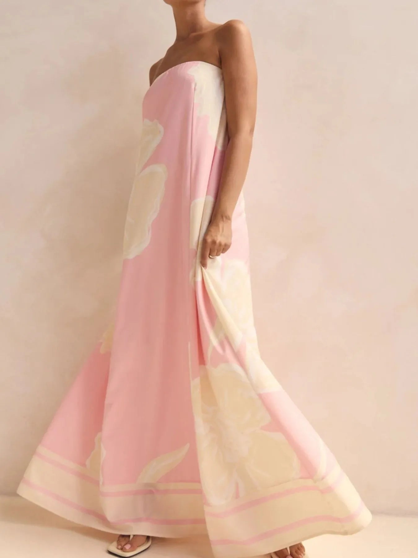 Smocked Square Neck Tiered Denim Cami Dress - Adjustable Straps.