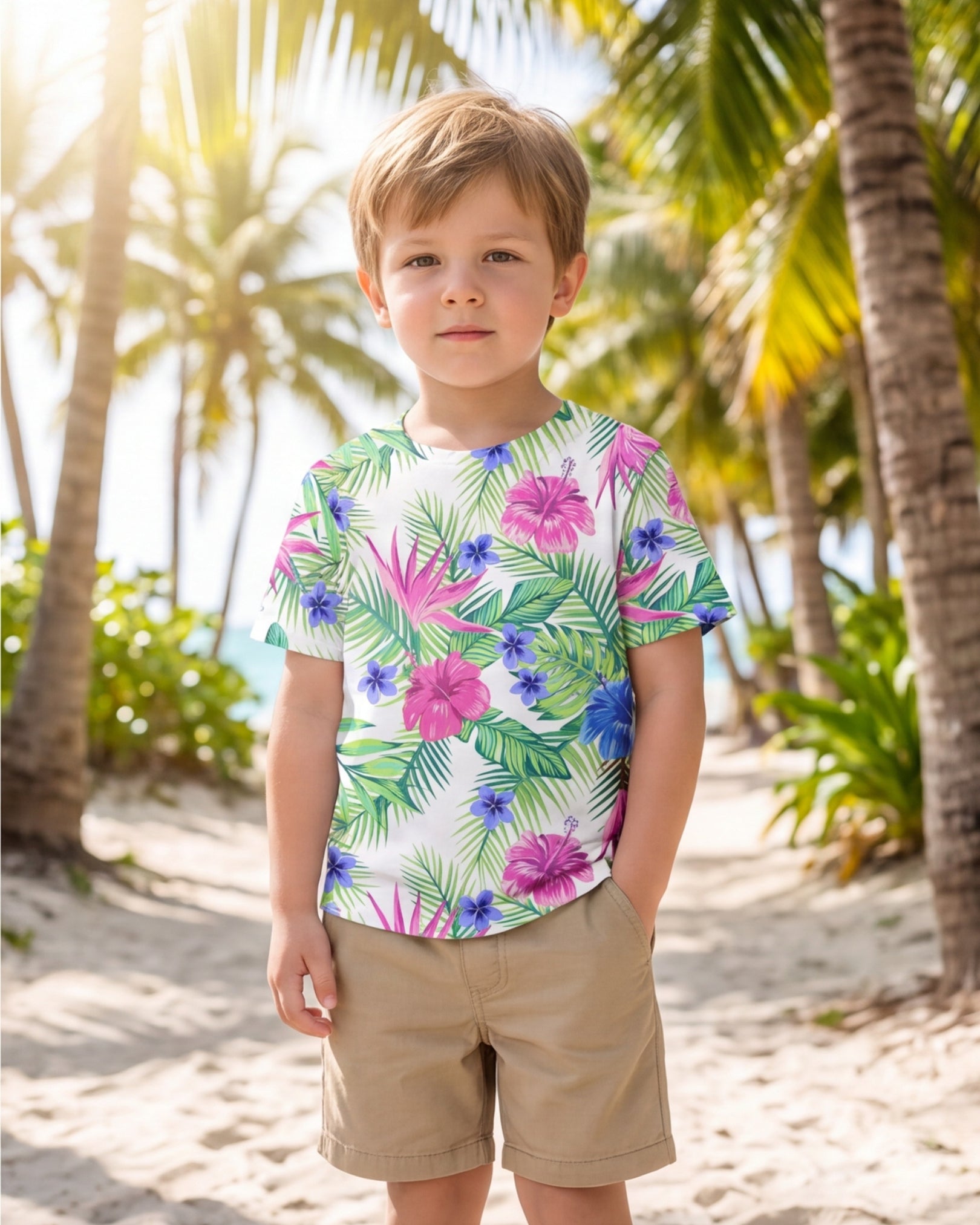 Childs Hawaiian Tee - Costa Playa
