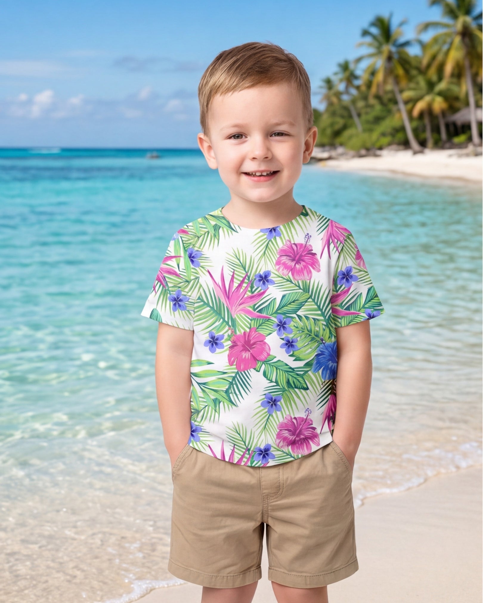 Childs Hawaiian Tee - Costa Playa