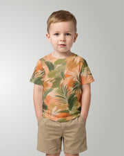 Childs Hawaiian Tee - Peachy Palms
