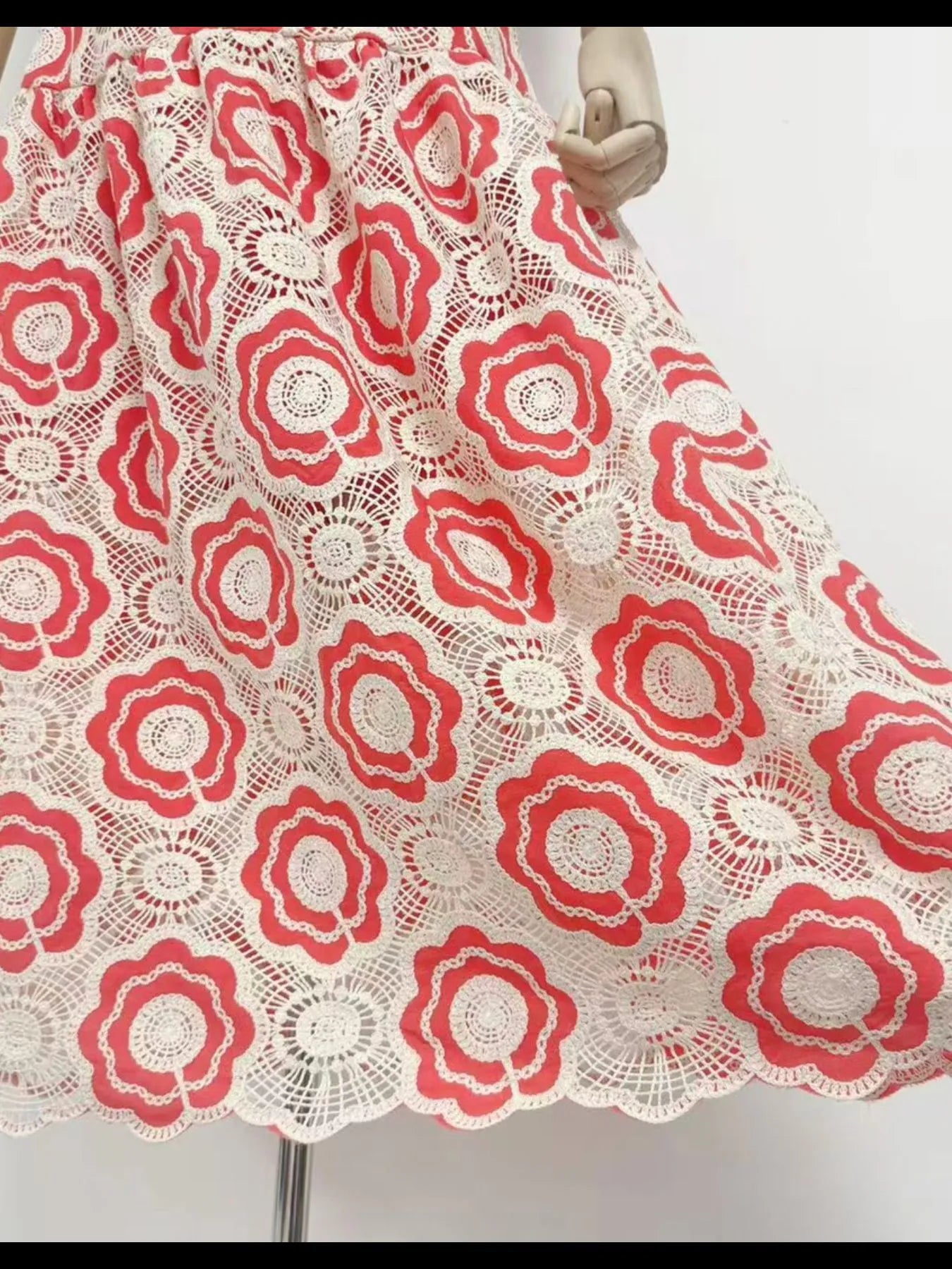 Plus Size Lace Up Halter Neck Denim Dress - Backless.