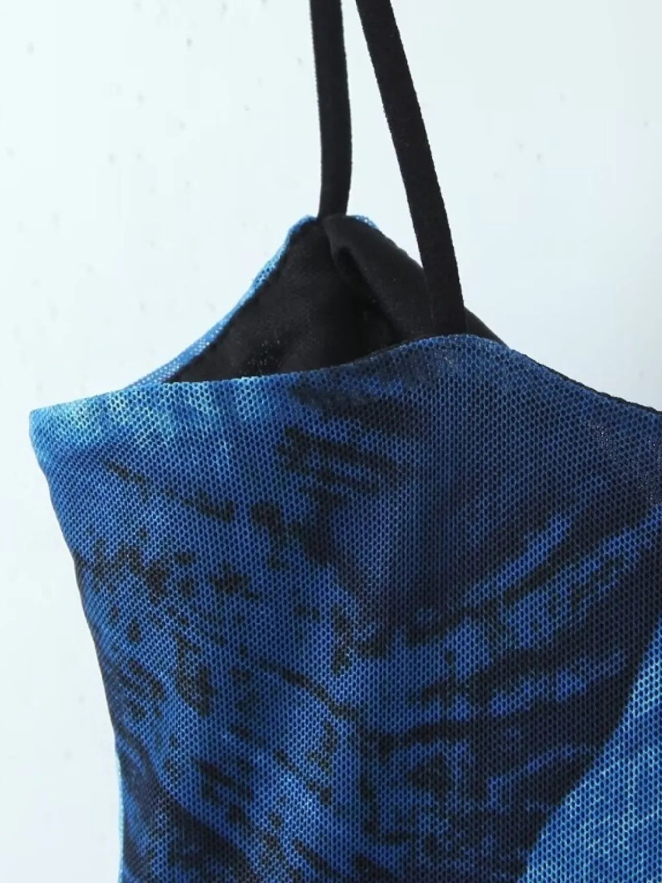 Printed Button Down Shirt Dress with Belt.