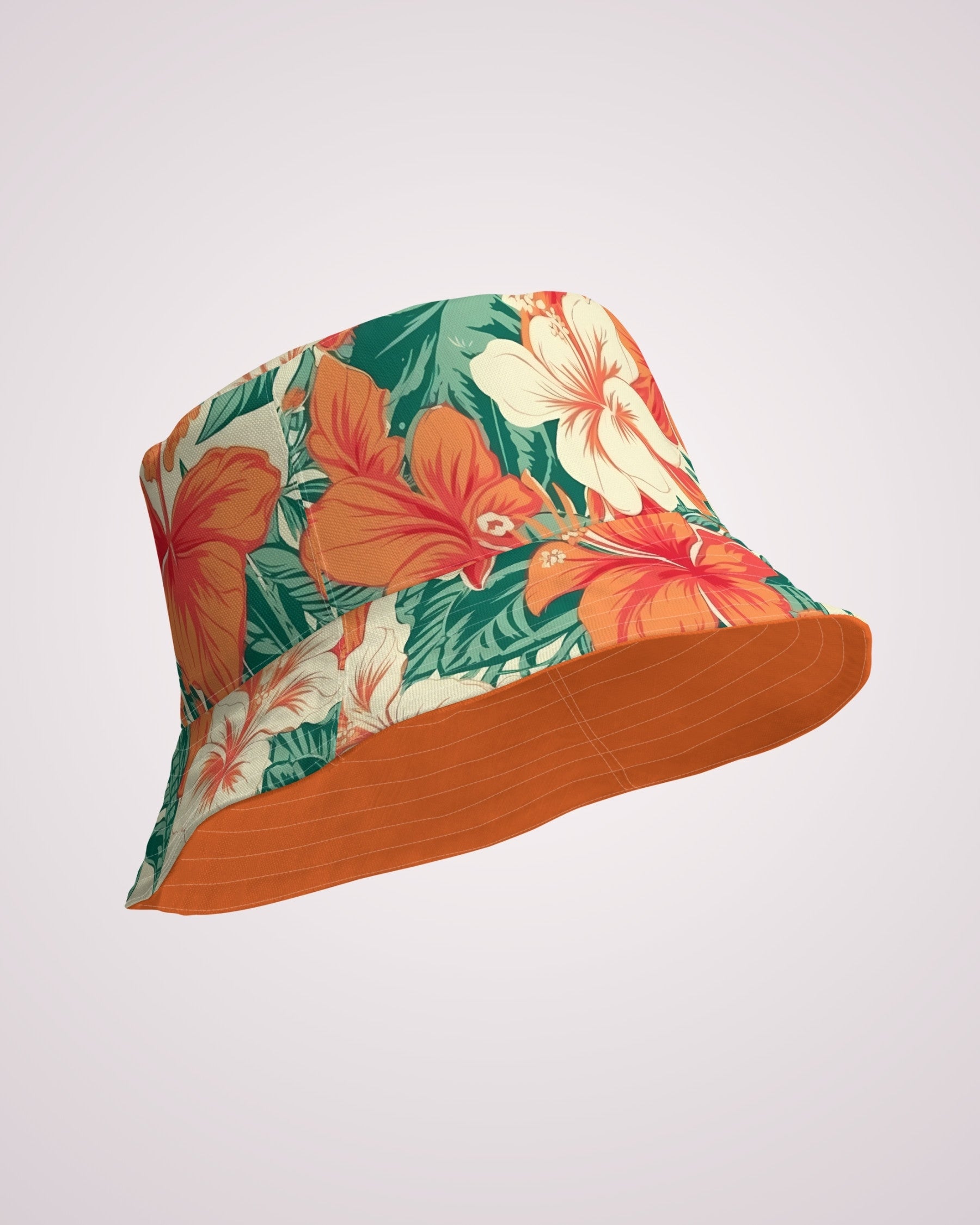 Reversible Bucket Hat - Tropical Hawaiian II