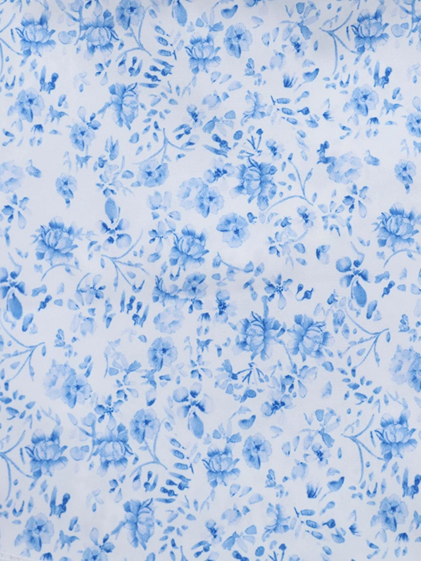 Umgee Ruffled Printed Puff Sleeve Mini Dress - V-Neck.