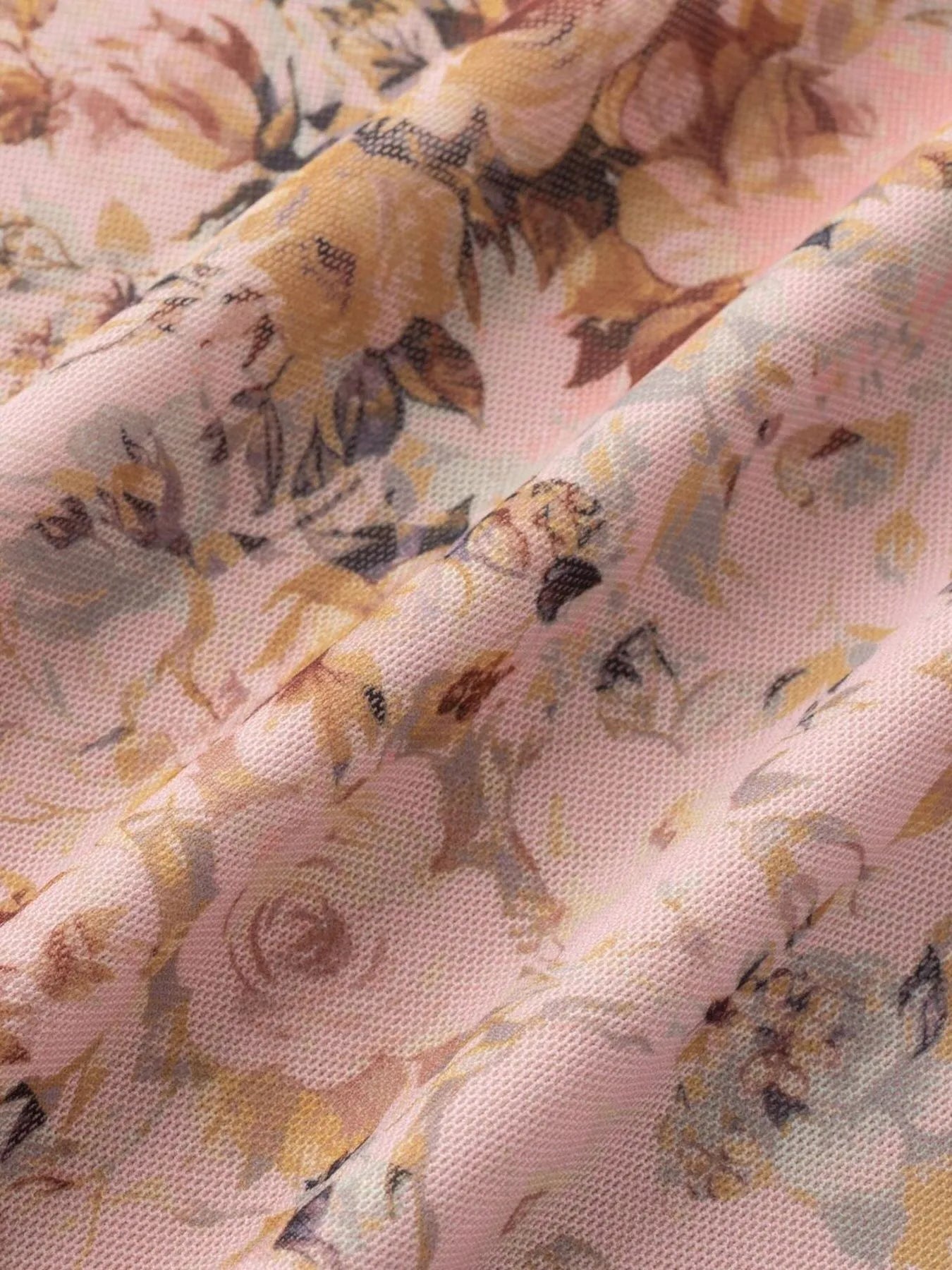 Floral Print Midi Cami Dress - Tied & Buttoned.