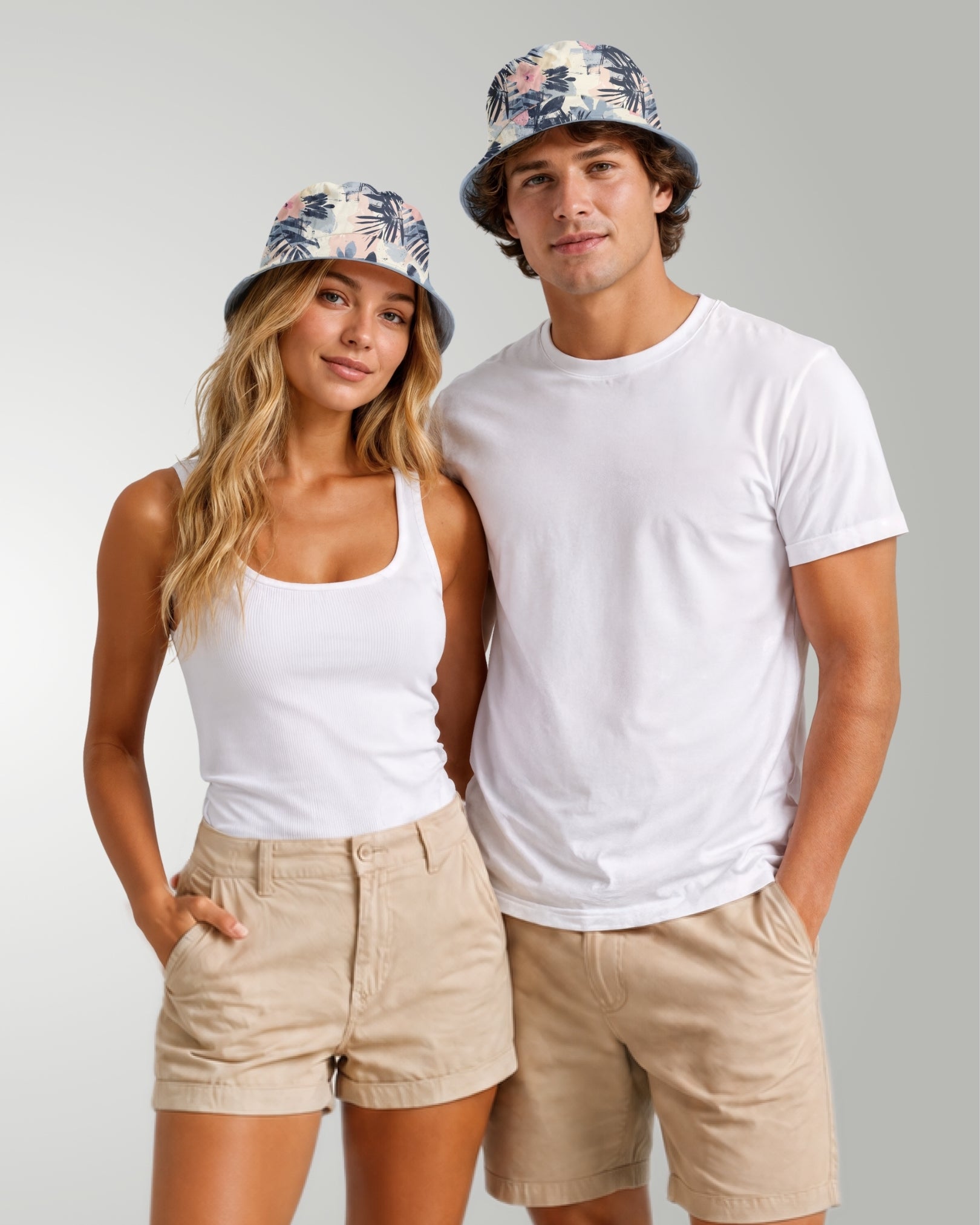 Reversible Bucket Hat - Coastal Dreams