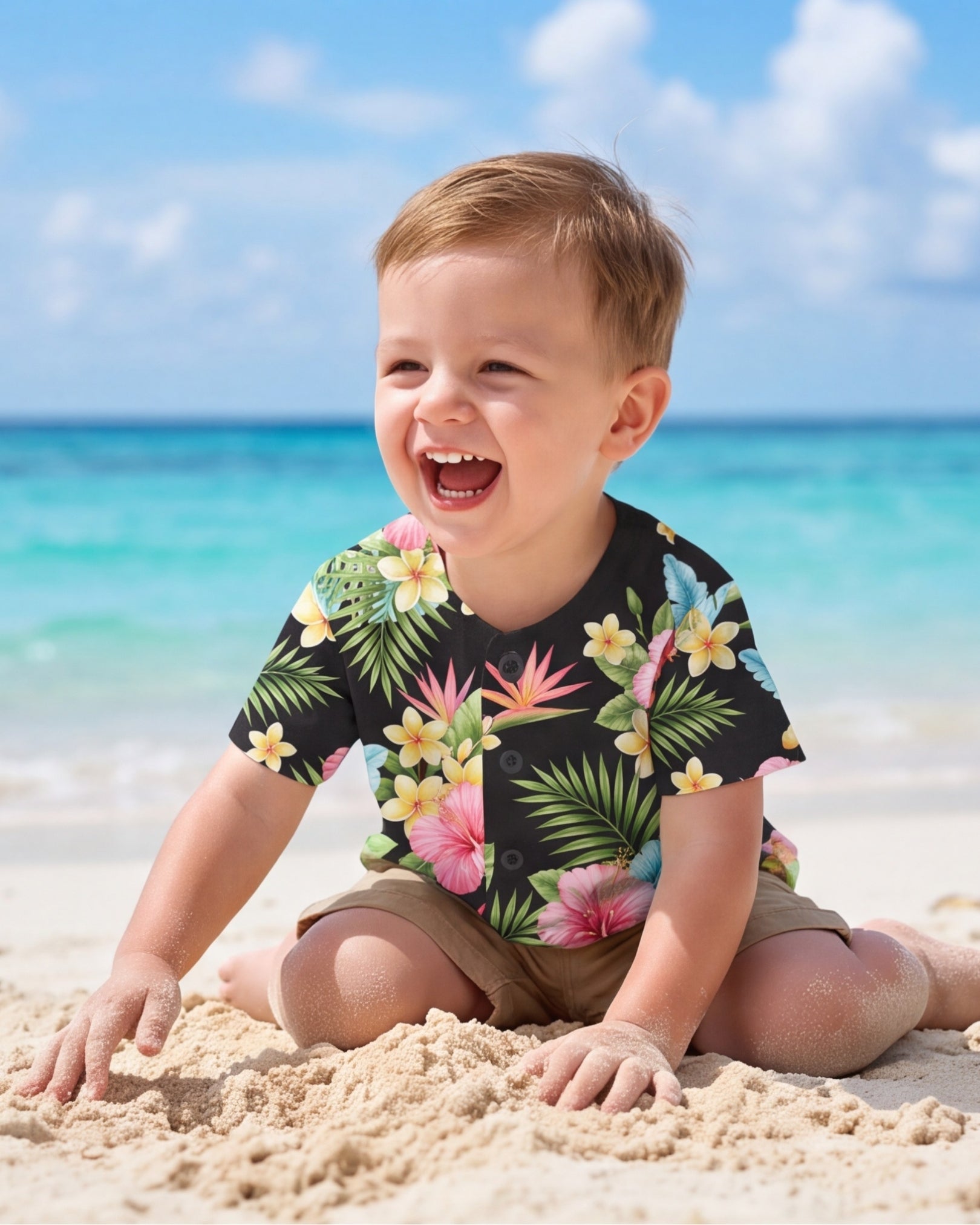 Childs Button Jersey - Lost in Paradise