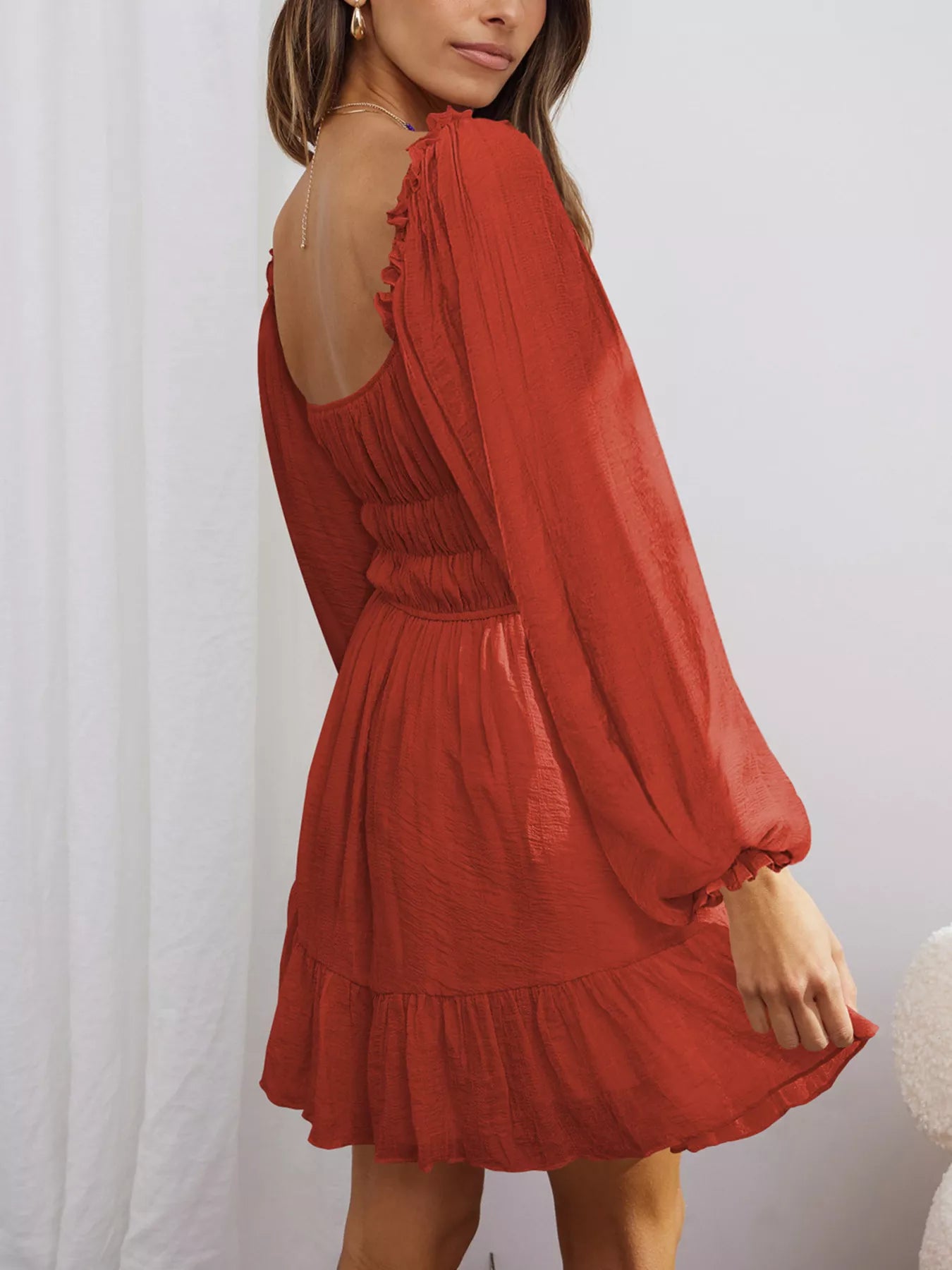 POL Ruffled Hem Floral Print Cami Mini Dress - Smocked.