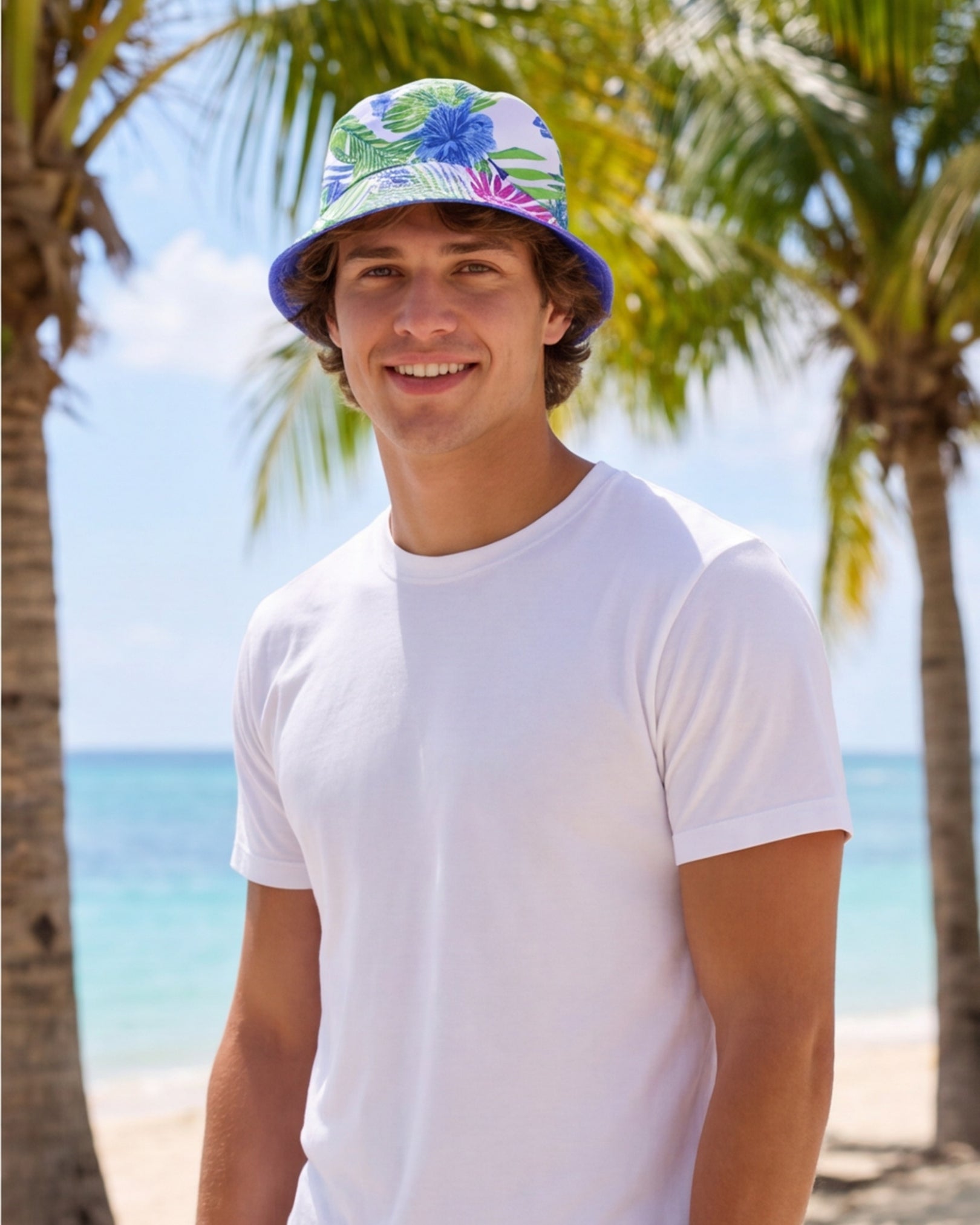 Reversible Bucket Hat - Costa Playa