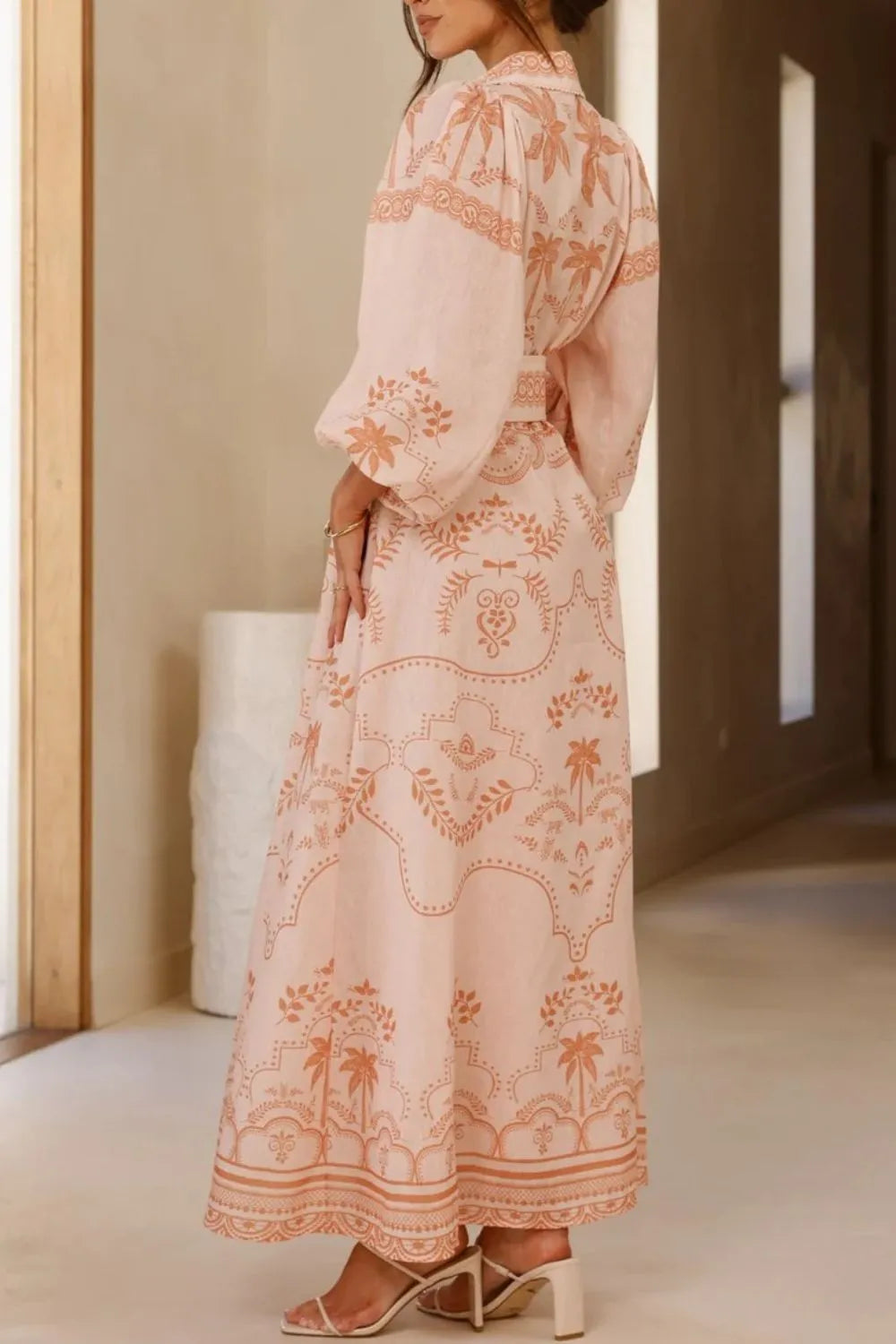 Printed Bodycon Cami Dress - Basic.