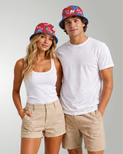Reversible Bucket Hat - Island Florals