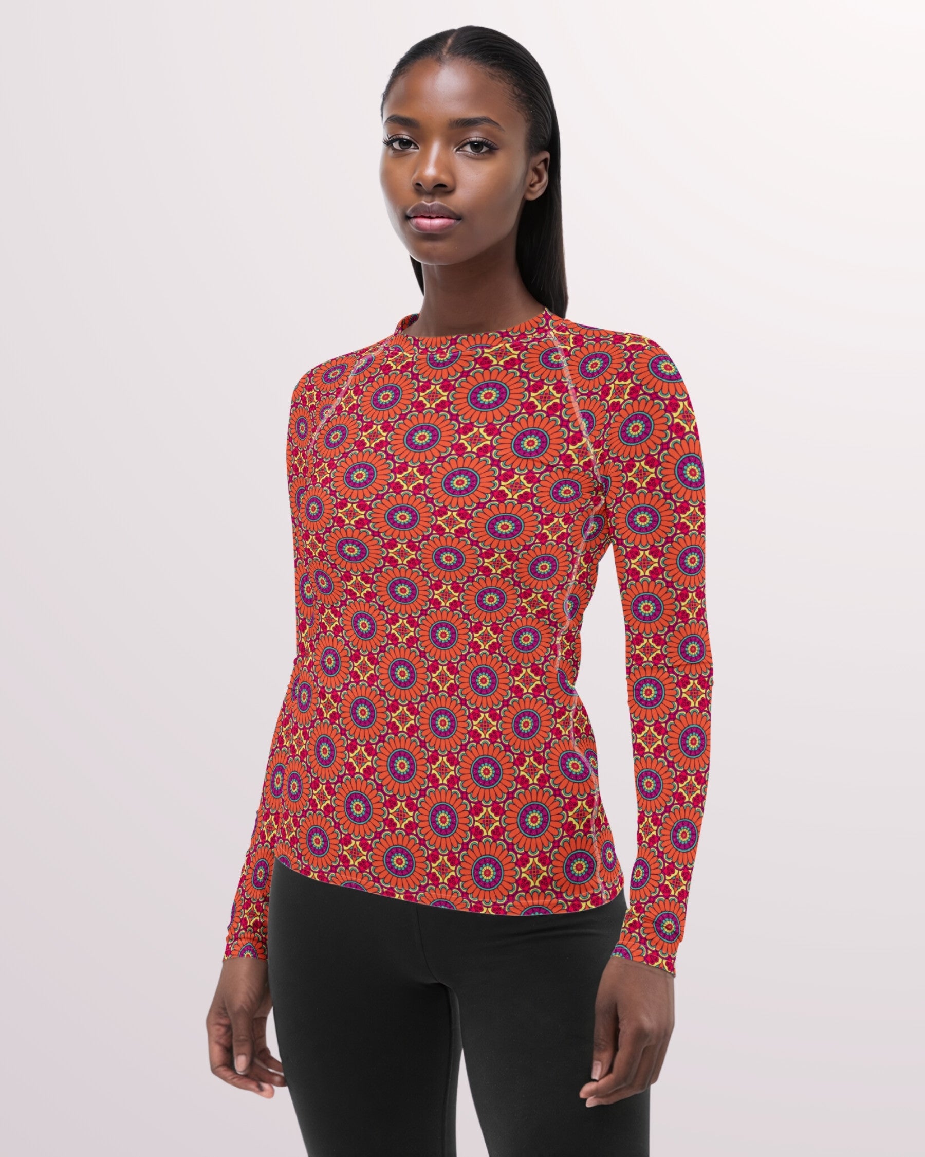 Laurel Long Sleeve Rash Guard Top