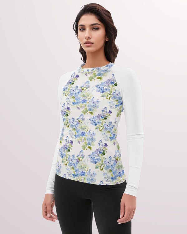 Delilah Long Sleeve Rash Guard Top