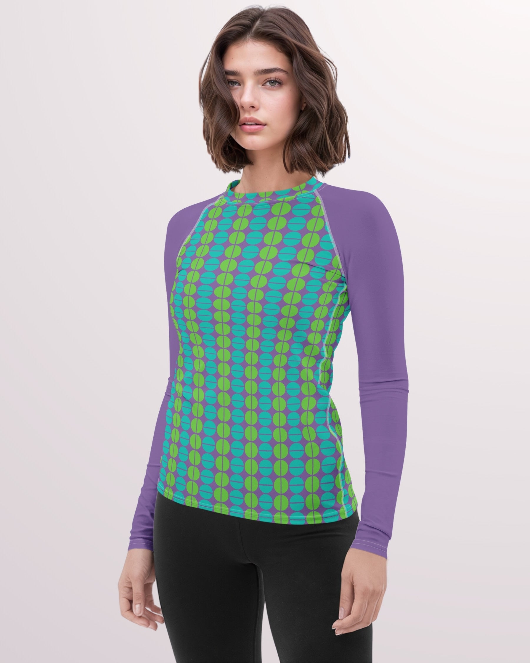 Brynne II Long Sleeve Rash Guard Top