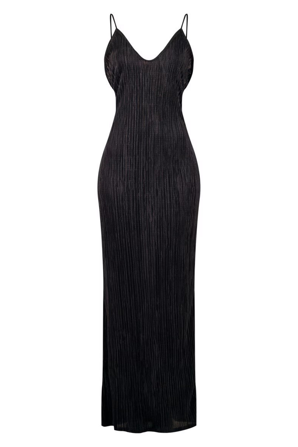 Backless Printed Maxi Cami Dress.