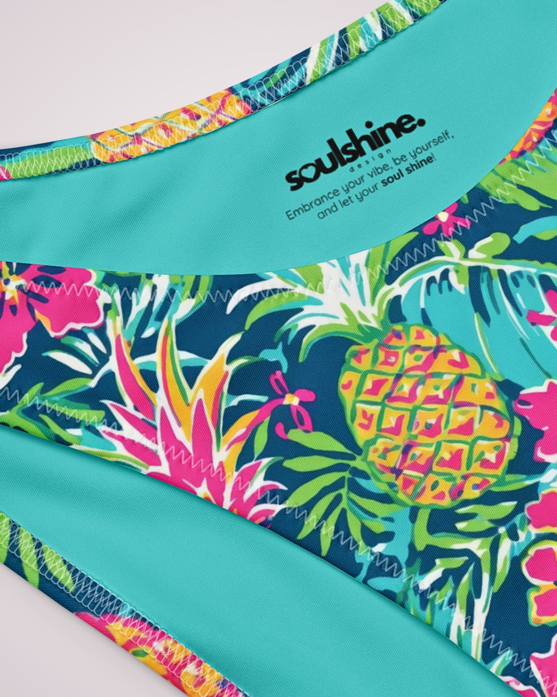 Bandeau Bikini - Pineapples VI