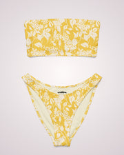 Bandeau Bikini - Tropical Floral IV