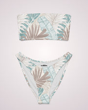 Bandeau Bikini - Tropical Palms II