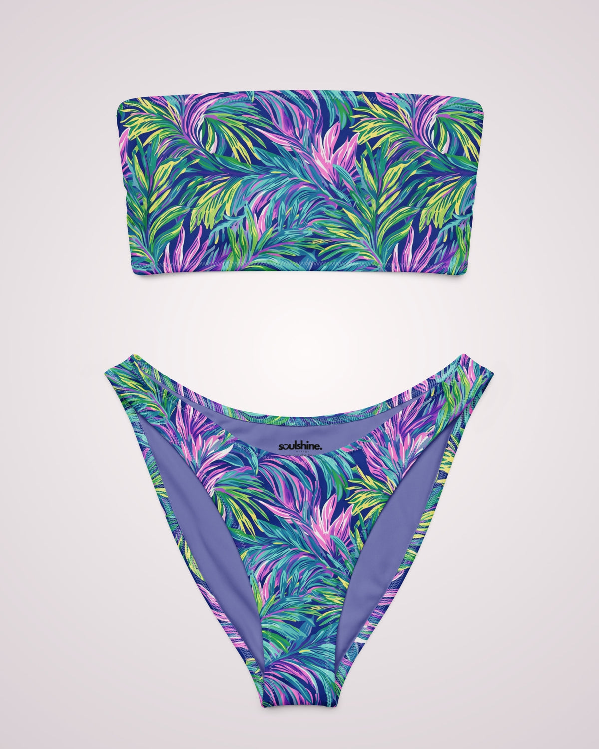 Bandeau Bikini - Tropical Palms IV