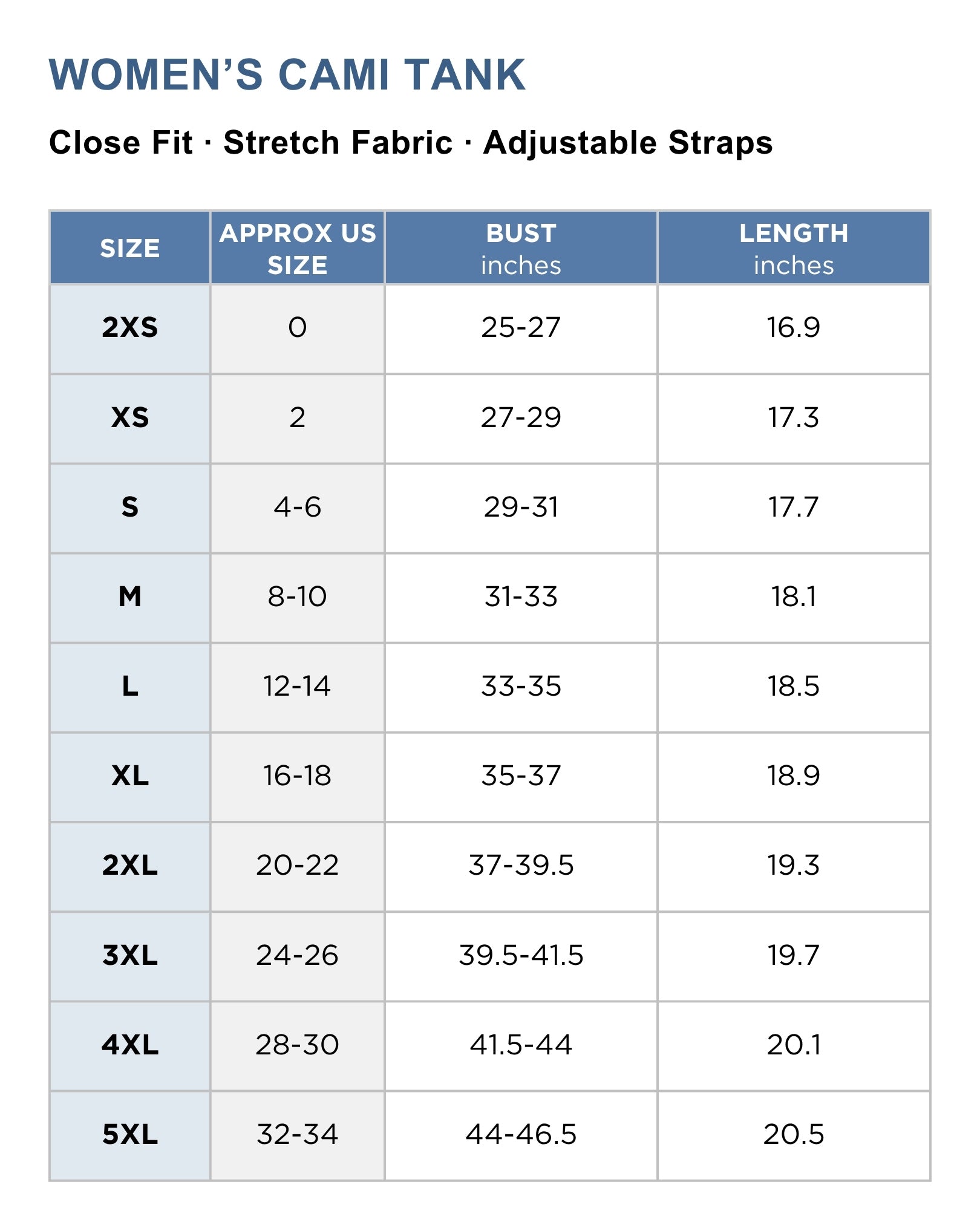 Womens Crop Cami Tank - Blue Hawaiian
