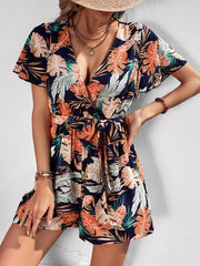 Spaghetti Strap Wide Leg Jumpsuit.