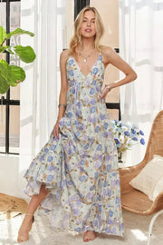 Adora Bow Back Floral Cami Dress.