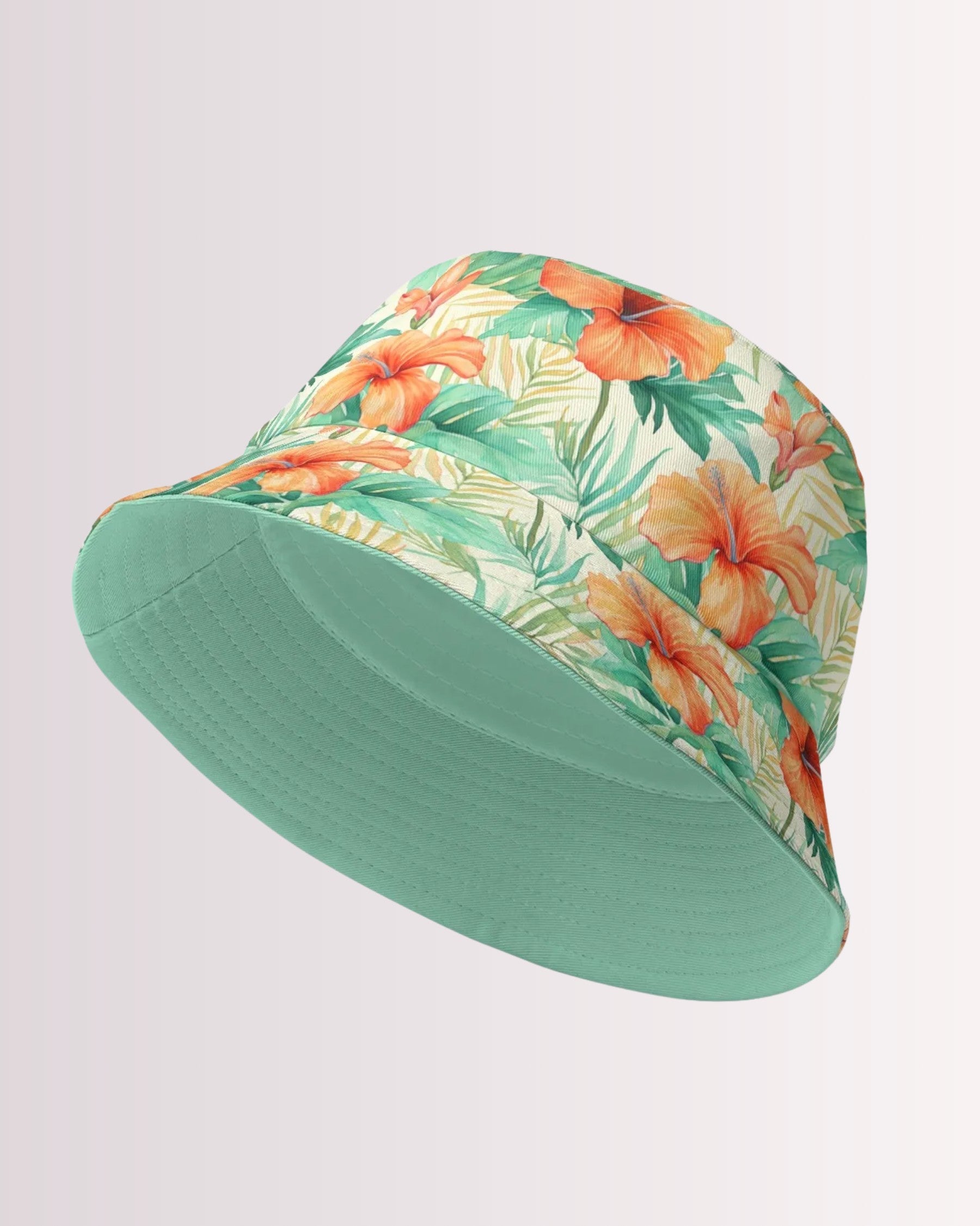 Reversible Bucket Hat - Tropical Hawaiian VI