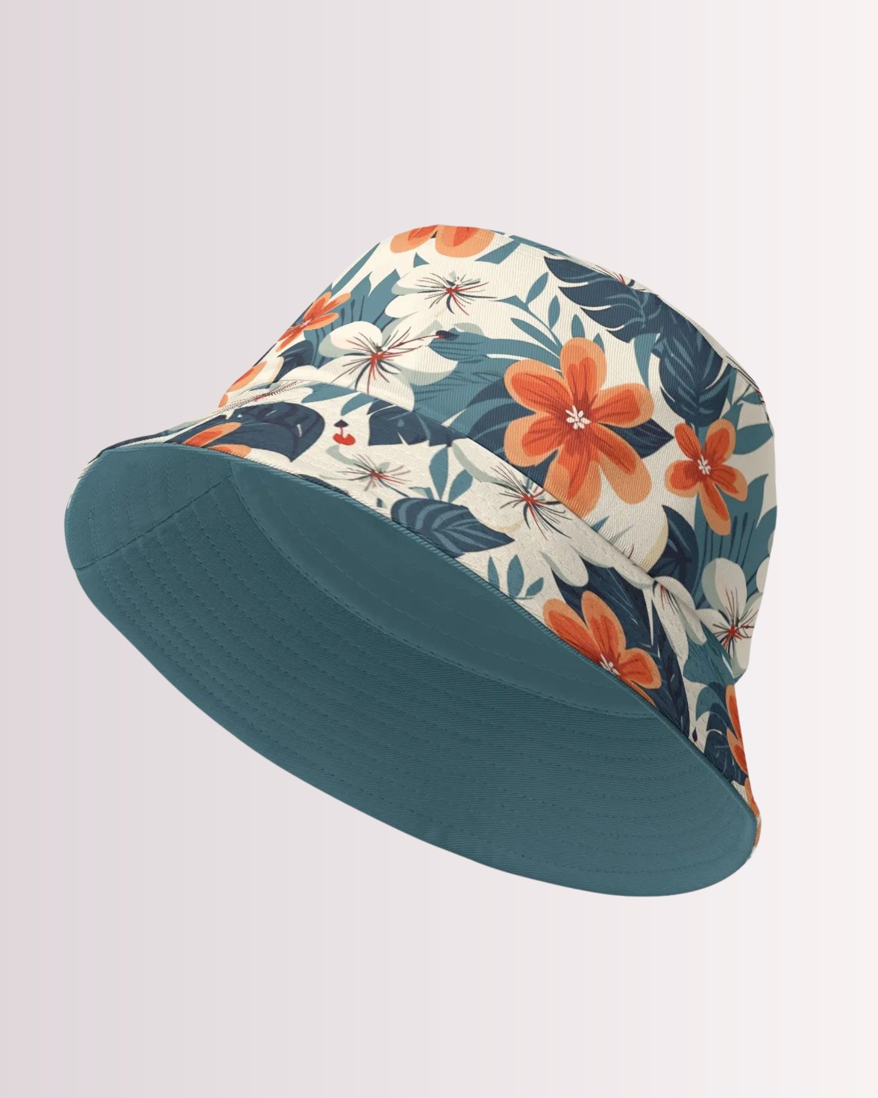 Reversible Bucket Hat - Tropical Floral II