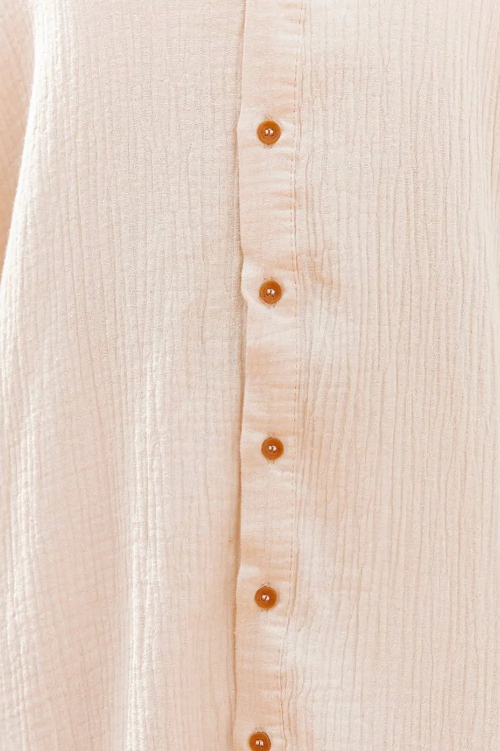 Button Down Short Sleeve Midi Shirt Dress with Slit.