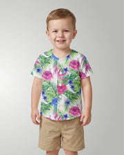 Childs Button Jersey - Costa Playa