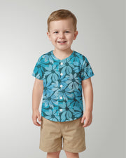 Childs Button Jersey - Seaside Sonata