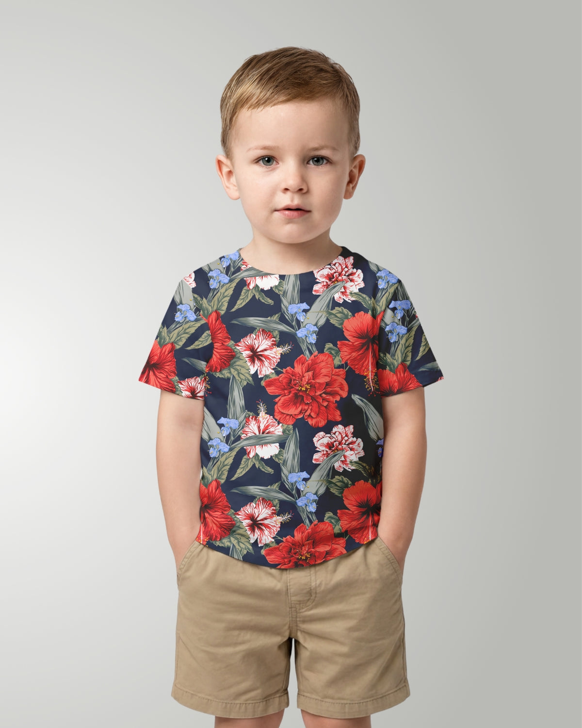 Childs Hawaiian Tee - Luau Serenade