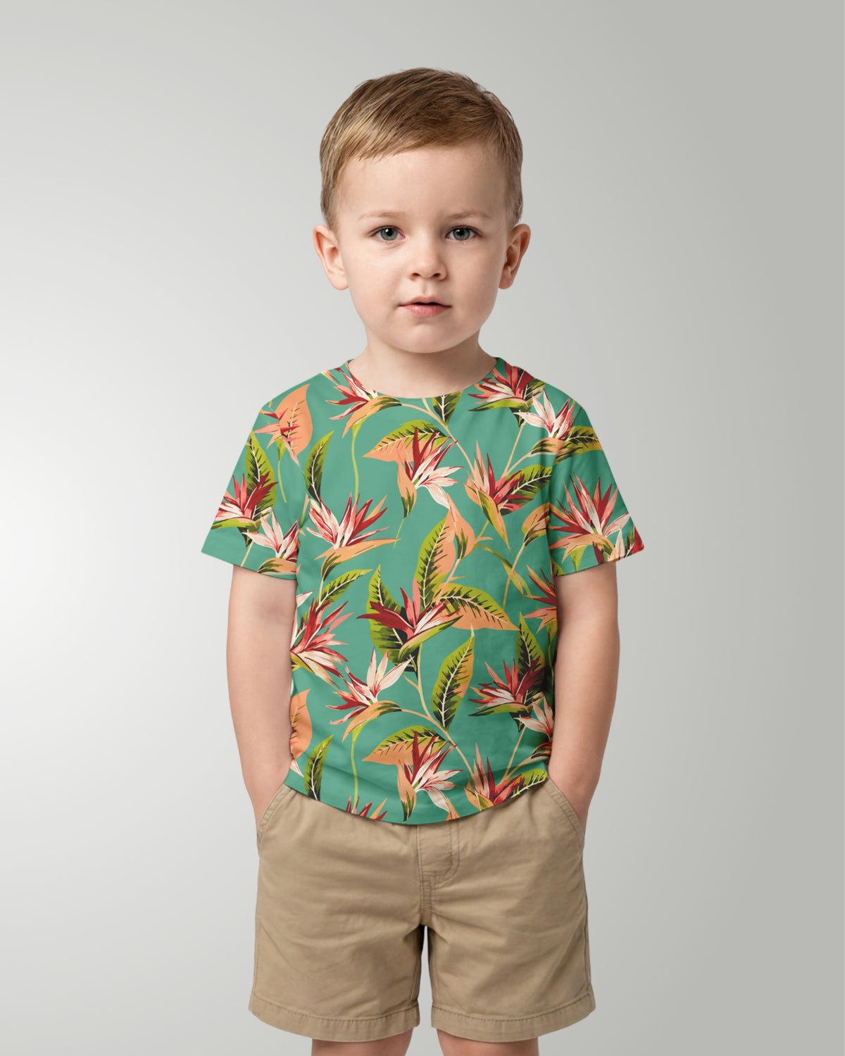 Childs Hawaiian Tee - Tropical Melody