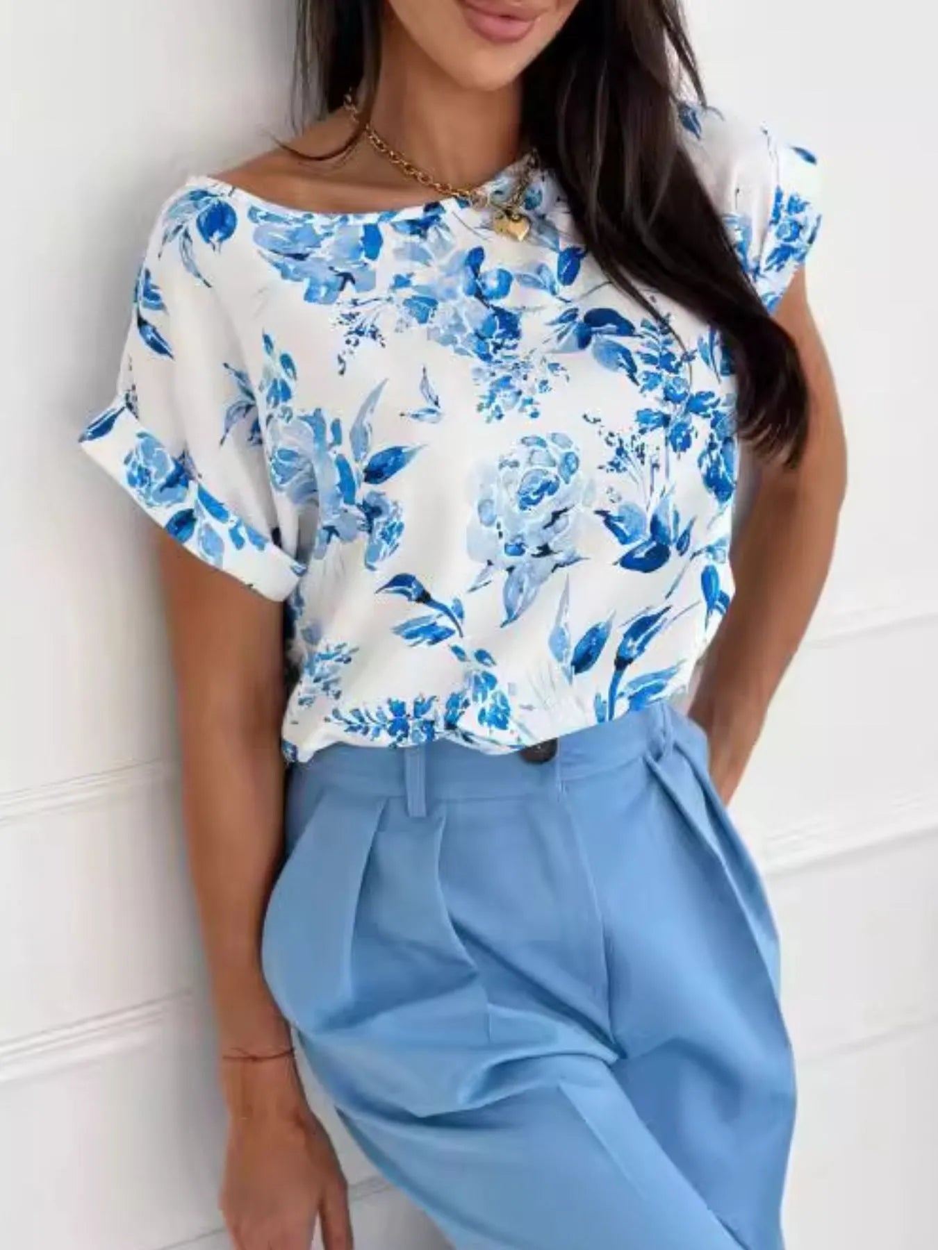 Classic Rolled Sleeve T-Shirt.