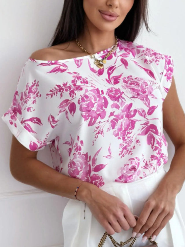 Classic Rolled Sleeve T-Shirt.