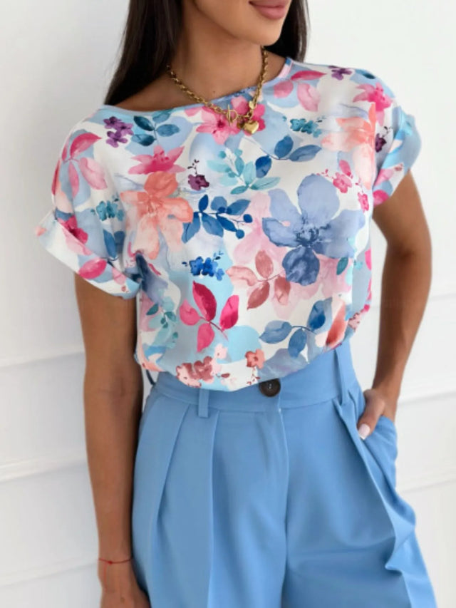Classic Rolled Sleeve T-Shirt.