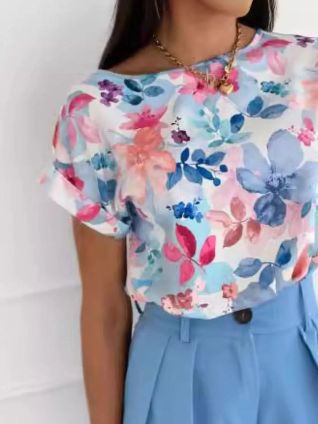 Classic Rolled Sleeve T-Shirt.