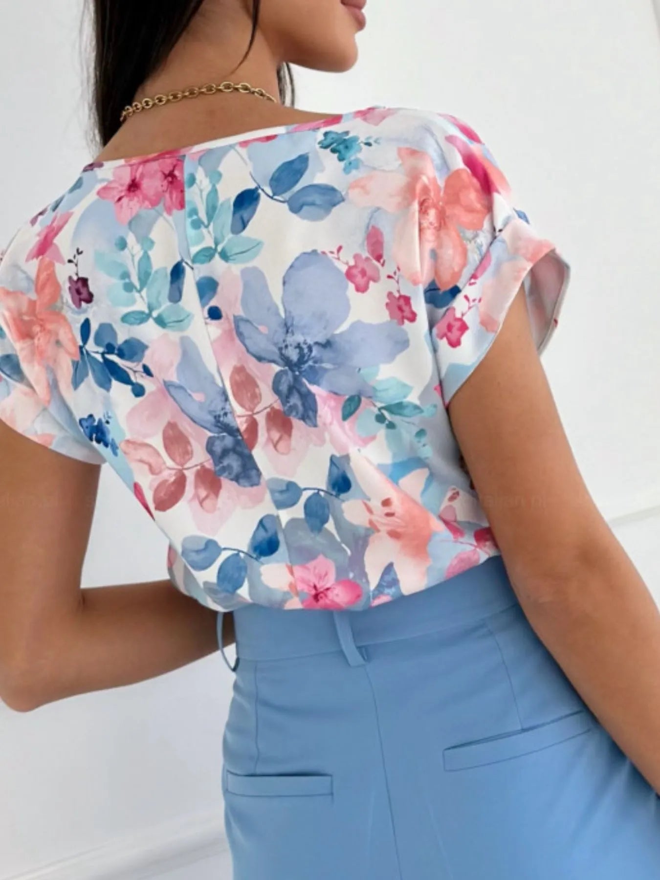 Classic Rolled Sleeve T-Shirt.