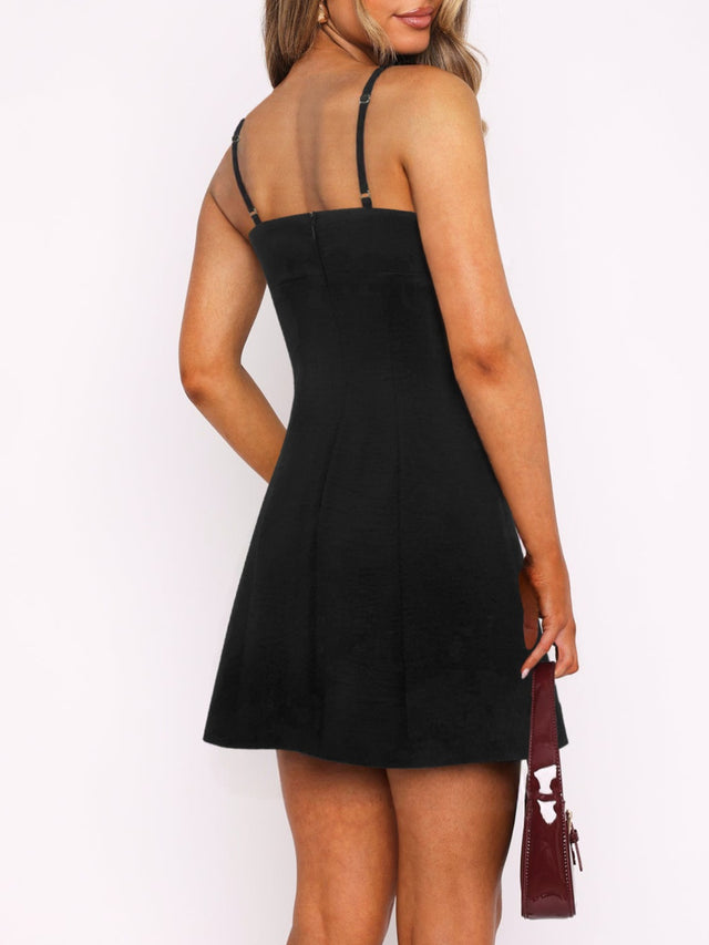 Contrast Mini Cami Dress.