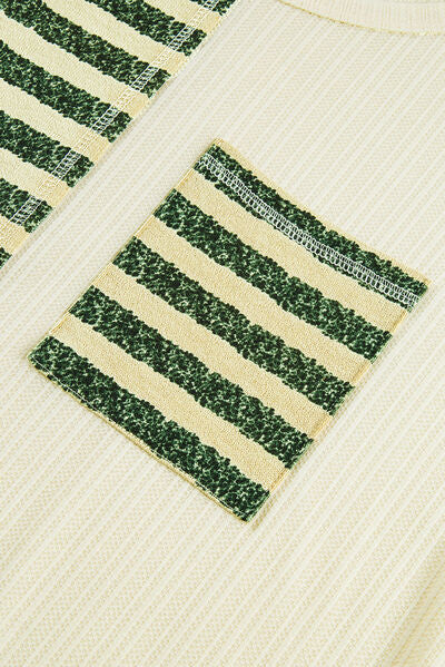 Cotton Bleu by Nu Lab Plaid Contrast Short Sleeve T-Shirt