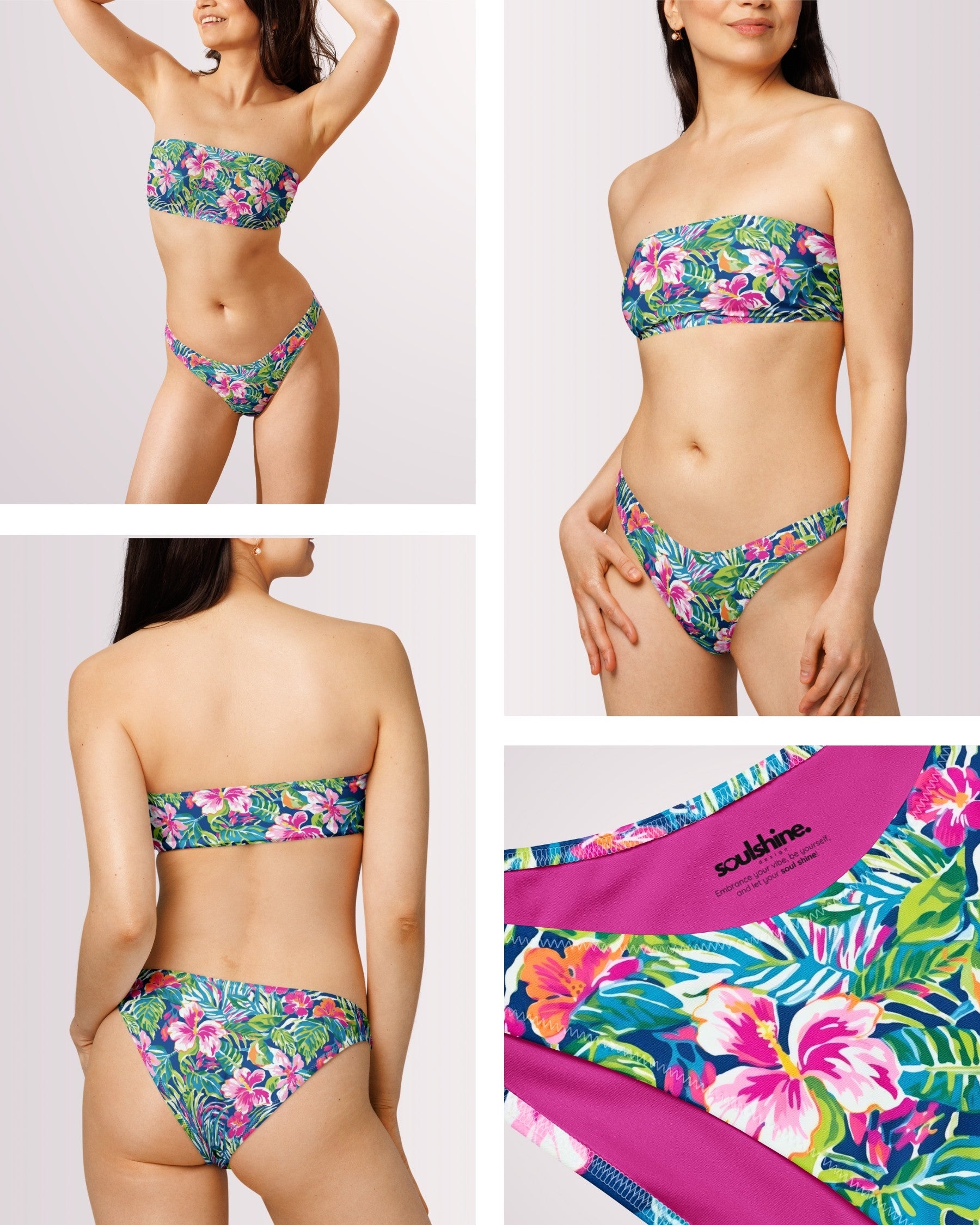 Bandeau Bikini - Tropical XIX